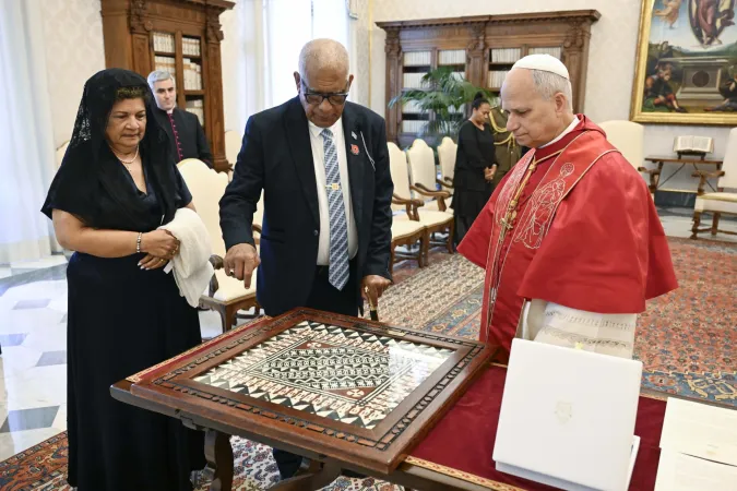 Il Papa e il Presidente delle Fiji |  | Vatican Media