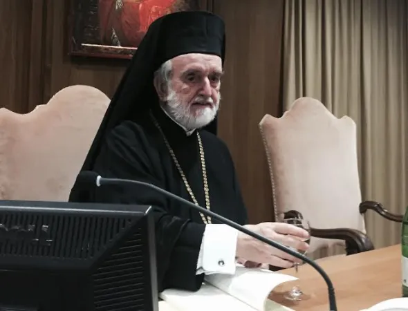 Il Metropolita Zizioulas | | Angela Ambrogetti - Aci Stampa