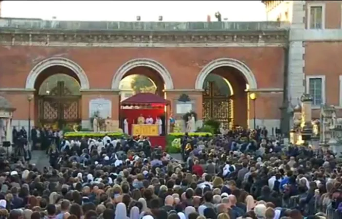 La celebrazione al Verano | | CTV