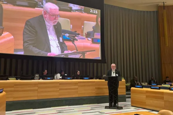 L'arcivescovo Gallagher alle Nazioni Unite / Holy See Mission