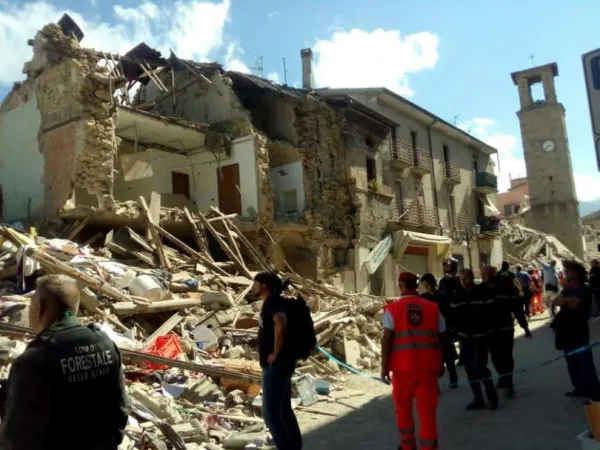 Terremoto in Centro Italia | Operatori dello SMOM sui luoghi del terremoto | SMOM 