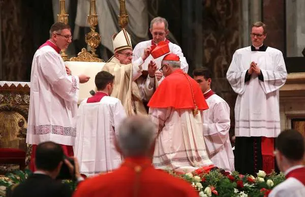 Il Papa presiede il concistoro del 2016 |  | Daniel Ibanez CNA