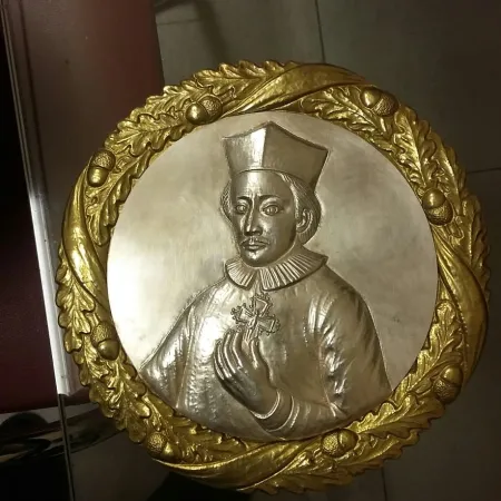 Un dettaglio dell'urna del beato Stenone | | Sacred art school