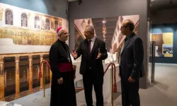 L'ambasciatore Kassisieh alla mostra Betlehem Reborn / Ambasciata di Palestina presso la Santa Sede