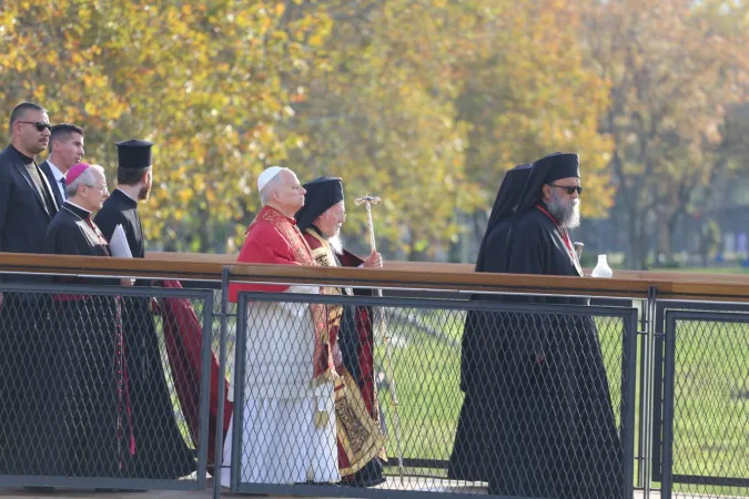 Papa Leone XIV a Nicea |  | Elias Turk / EWTN