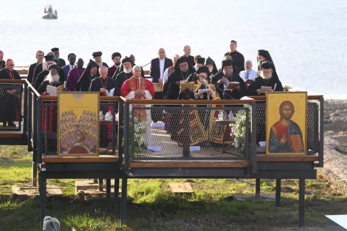 Papa Leone XIV a Nicea |  | Elias Turk / EWTN