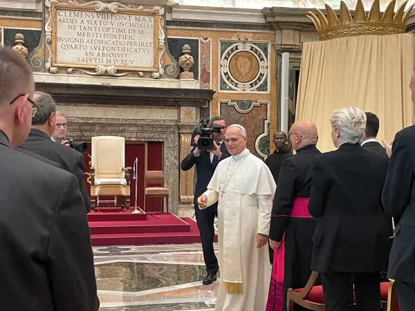 Papa Leone XIV all'udienza con il PIAC | | Acistampa